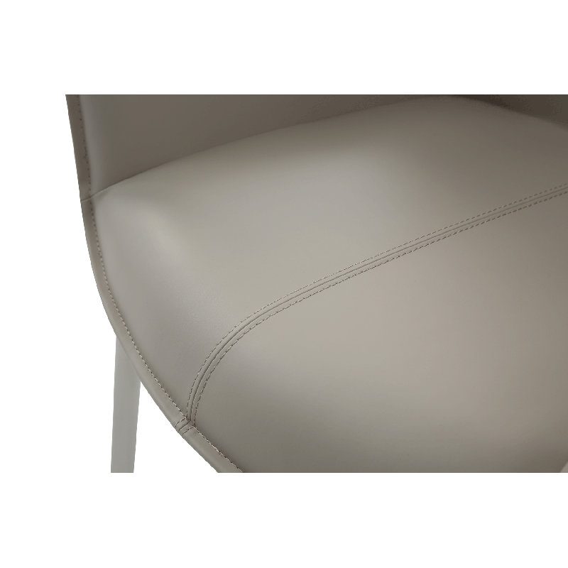 Drew 8121 Swivel Dining Chair, Gray Taupe