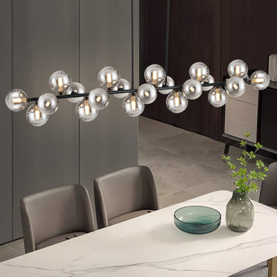 22 - Lights Chandelier Dining Room Chandelier Bubble Chandelier Sputnik Chandelier Island Lights For Kitchen Modern Linear Chandelier