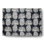 Tapis d'intérieur / extérieur tissé à plat à motif floral bleu flux Shark