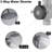 10" Rain Shower Head & Handheld - Matte Black Metal Muscular Dual And 3