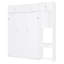 Grand lit mural blanc avec bureau et rangement intégrés, idéal pour les petits appartements, conception peu encombrante, support de matelas confortable, espaces compacts en contreplaqué, matériaux
