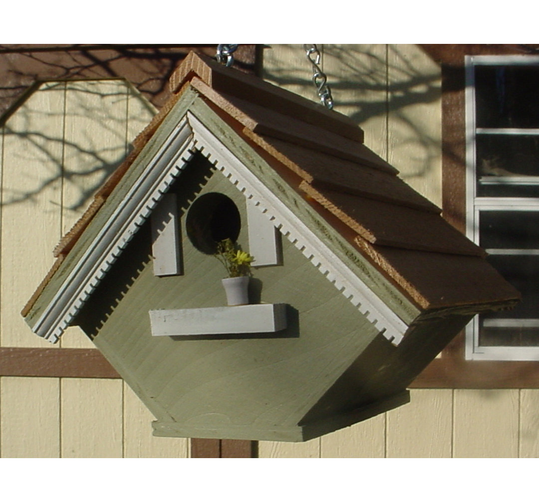 Arrighetto 7 in x 8 in x 7 in Birdhouse Ophelia & Co. 