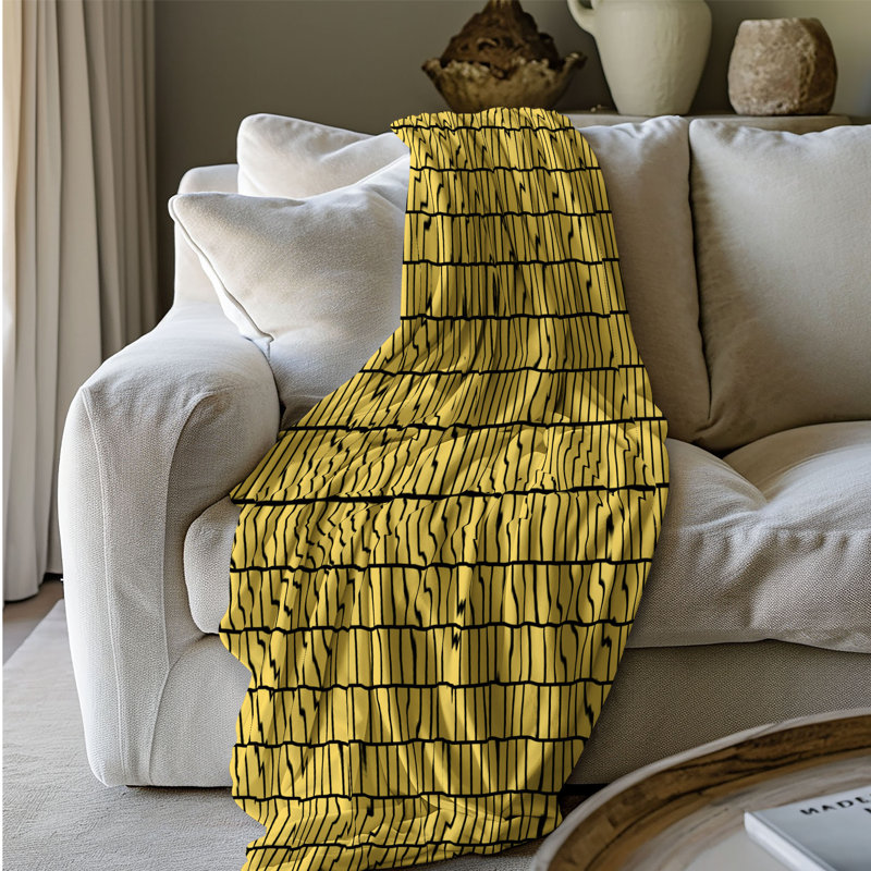 Rainbow Glow - 1 pièce Sherpa Premium, Grand lit