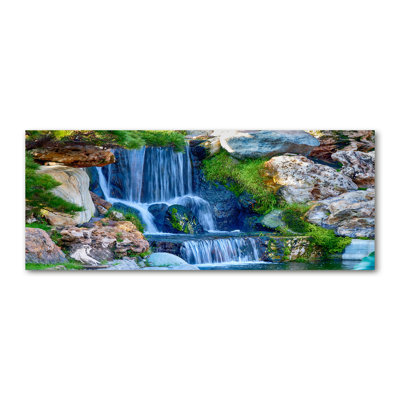 Waterfall - No Frame Print on Canvas