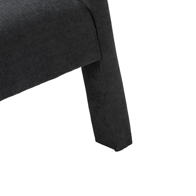 Braien 18.5'' H Upholstered Armchair, Charcoal