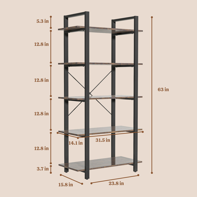 Jianna Etagere Bookcase