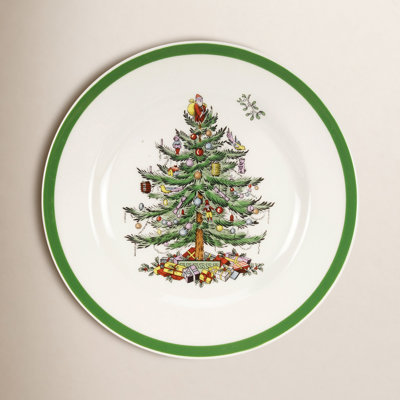 Christmas Tree 8" Salad Plate