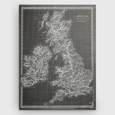 " Antique Map Of Ireland "