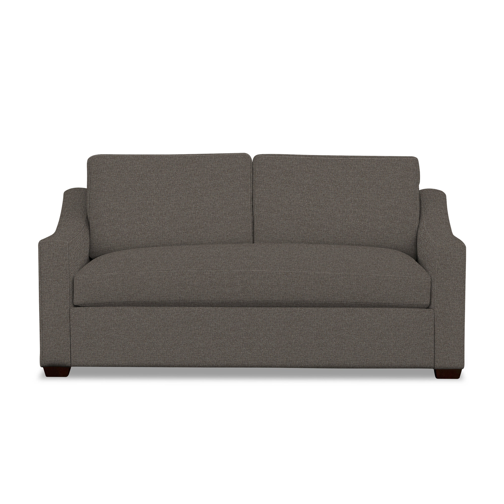 Cranbrook 78'' Upholstered Sofa, Drusky Charcoal Sustain® Basketweave