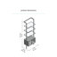 Bibliothèque de rangement en fer et en verre Julcl H 72 po x l 24 po x P 14 po Julina-952486456