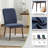 Modern Upholstered Dining Chairs, Fabric High Back Dining Room Chairs with Padded Seat & Solid Wood Legs, Armless Kitchen Side Chairs for Home Restaurant Cafe-566583035