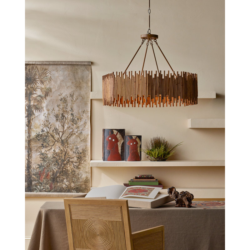 Santos Vintage Armchair, Barrett Dusk, Beige Polyester Blend, Natural Wood