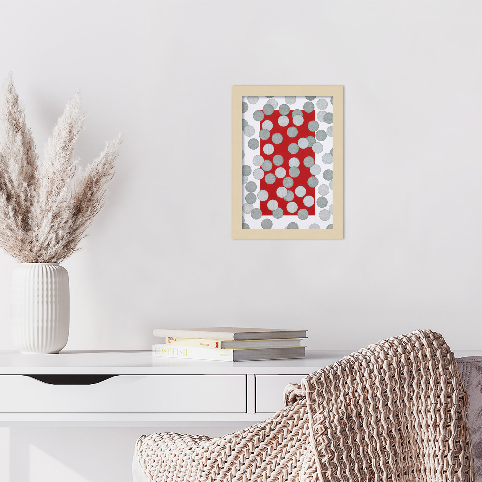 Over the Hills and Far Away Print, Brown, 13" H x 10" W x 1" D