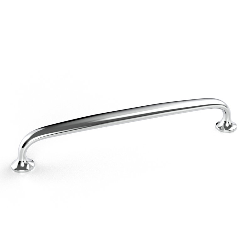 Poignée de porte et de tiroir Baldwin, Chrome poli, 10, 6.3