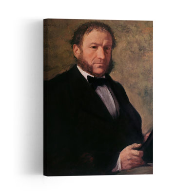 Portrait de Monsieur Ruelle, 1861, impression d'art abstrait contemporain, style impressionniste.