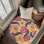 Tapis tressé Blossom Riot-227681163