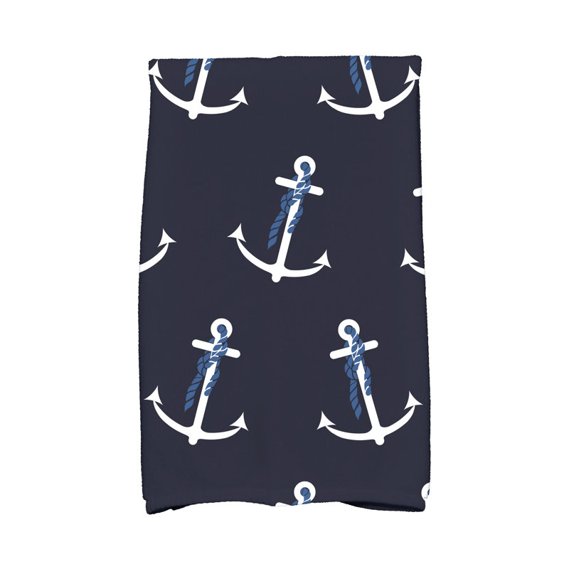 Merepoint Hand Towel, Navy Blue