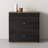 High-quality Modern Nightstand,Glass Top,No assembly required-306737300