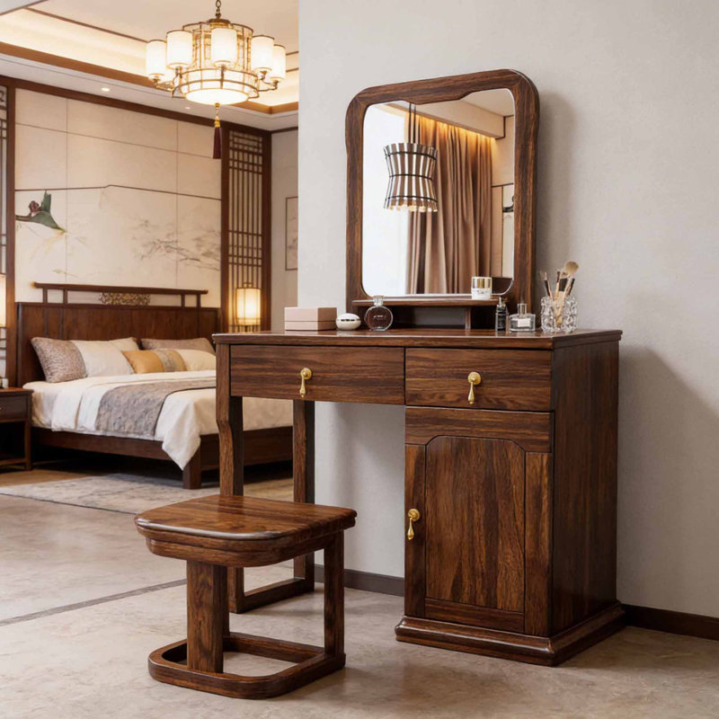 Chinese style storage dressing table