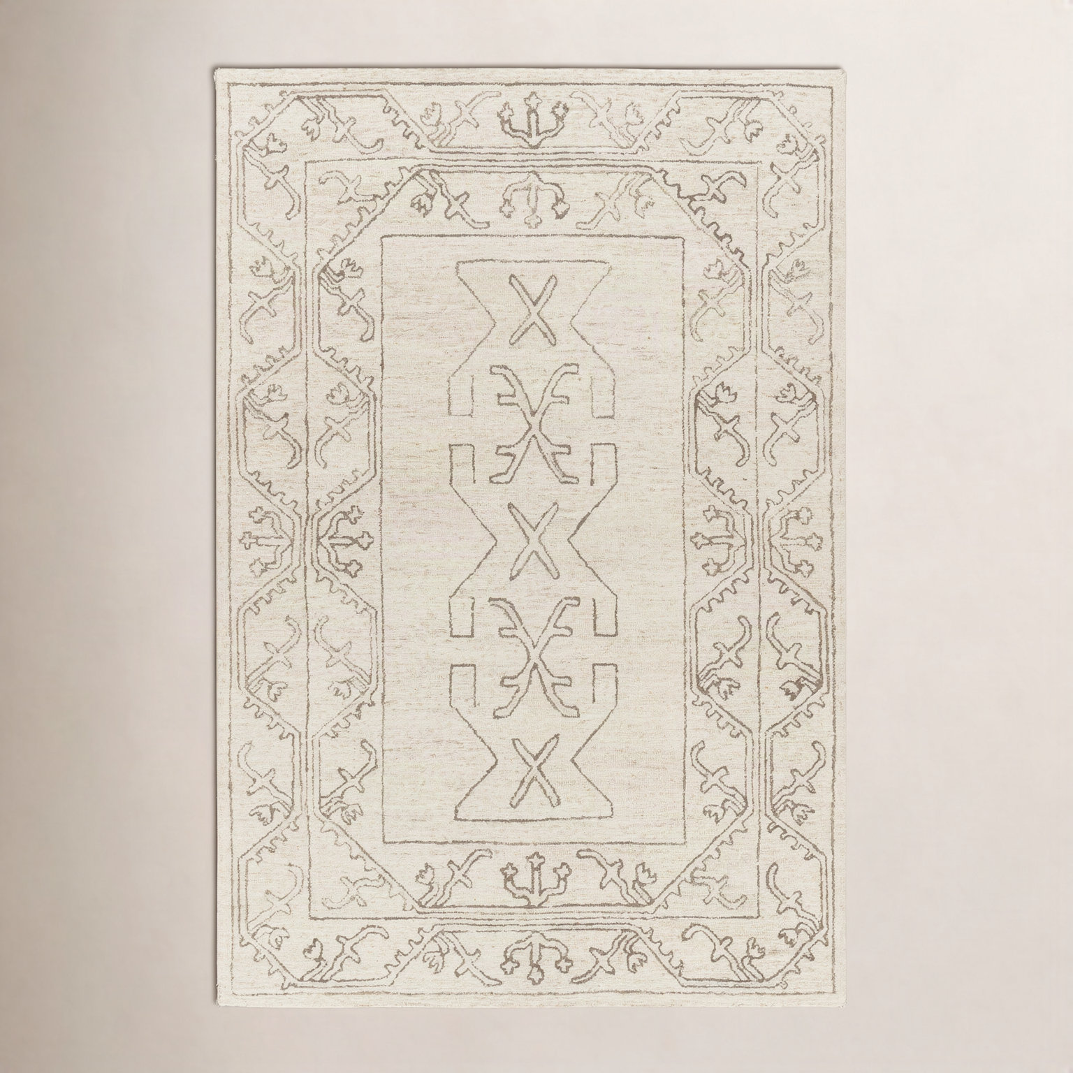 Milada Hand-Tufted Oriental Rug, Rectangle 5' x 7'6"