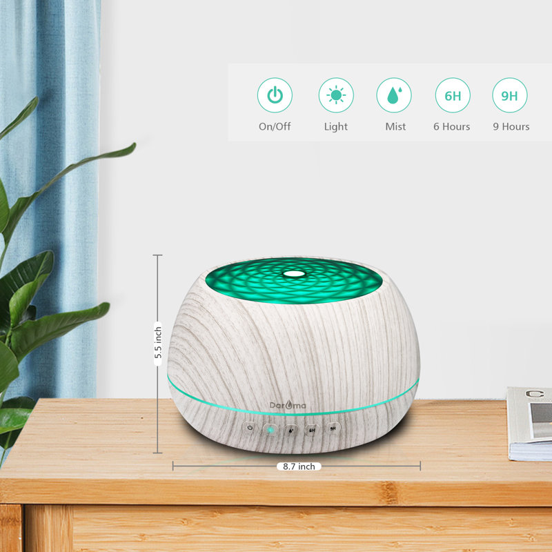 Diffuseur d'huiles essentielles 1000 ml Bluetooth
