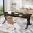 Rayfus Stainless Steel Writing Desk-852454276