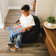 Big Joe Classic Teardrop Kids Bean Bag Chair in Stain Resistant Fabric