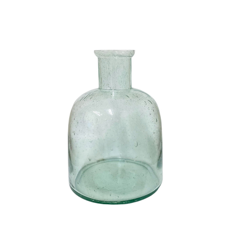 Corrales Handmade Glass Table Vase, 20cm H x 5cm W x 5cm D