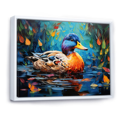 Fauve canard II, art mural