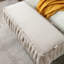 Banc de rangement en velours Jeneca-986610285