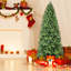 Arbre de Noël de 48 pouces avec 527 branches Dense Lifelike + pe, 150 lumières blanches douces, arbre à charnières en métal robuste de 4 pi facile à assembler, pointes réalistes, lumières DEL brillantes, installation rapide