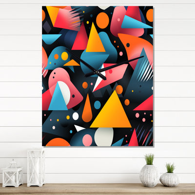 Jamone - Horloge murale Mid Century