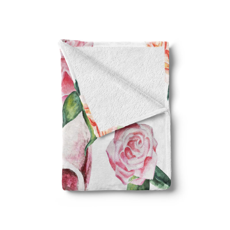Hand Woven Throw Blanket, 50" x 60"