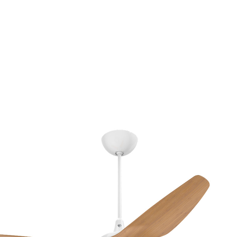Haiku and ES6 Downrod, White, 20 inches