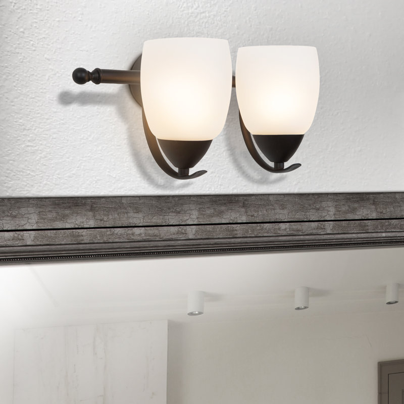 2 - Light Vanity Light, Oil Rubbed Bronze