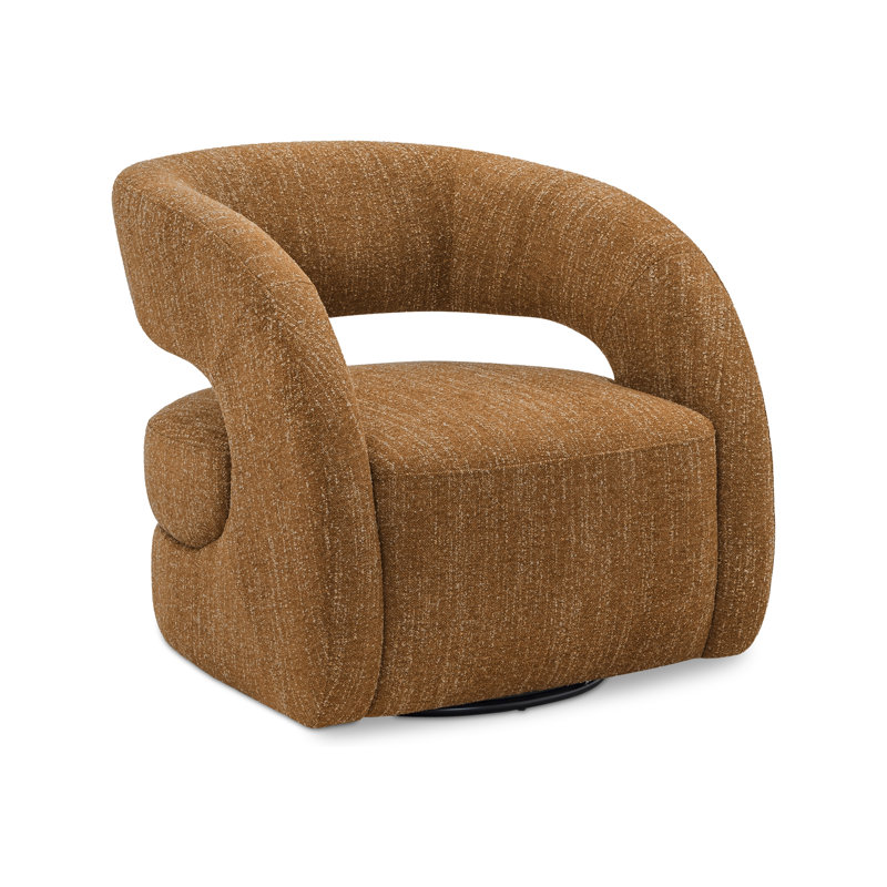 Barrow Accent Chair Jute, Yellow
