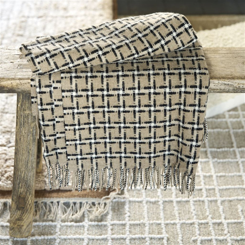 Clarendon Natural Throw