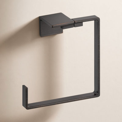 Vero Square Open Towel Ring