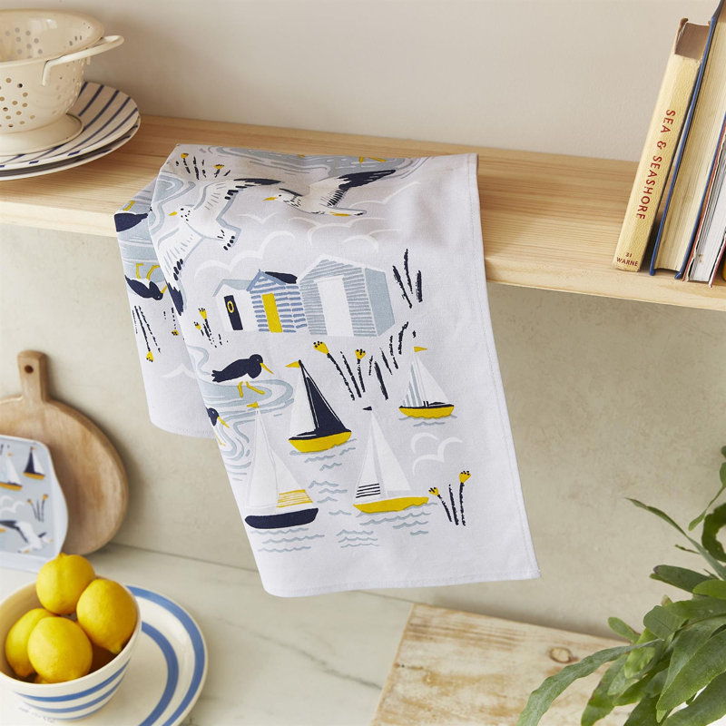 Seashore Tea Towel Kitchen Towel