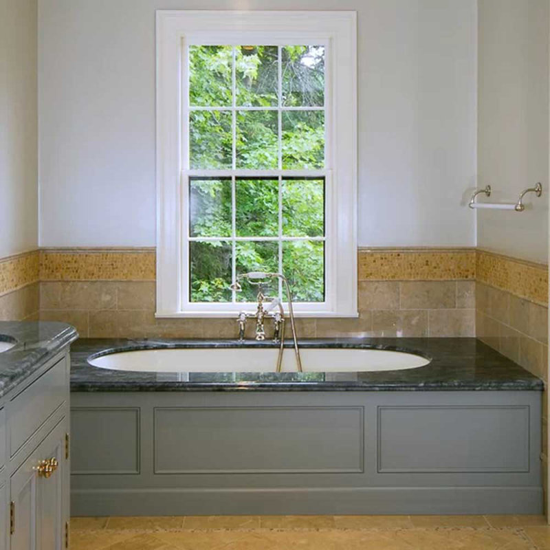 Malia 60'' L Soaking Bathtub, Bone, Polished Chrome