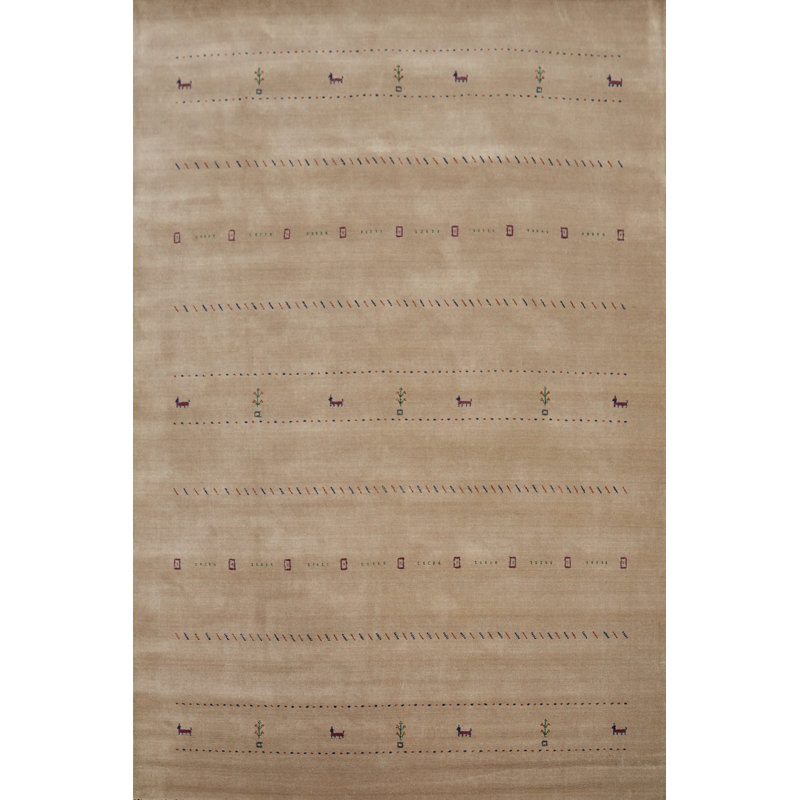 Tapis oriental brun clair 7 x 10