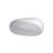 59" Premium Solid Surface Deep Soaking Bathtub