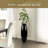 Tall Floor Vase For Home Decor - Modern Resin Vase, Sturdy And Waterproof, Elegant Finish, Perfect For Living Room, Fireplace, Or Entryway-1087702431-1087702425