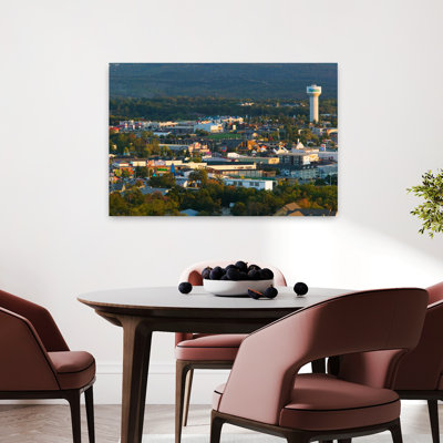 Aerial View Of Buildings In A City Branson Missouri Usa Abstract Contemporary Architecture City Art