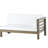 X-Back Corner Bench-R With Coffee Table