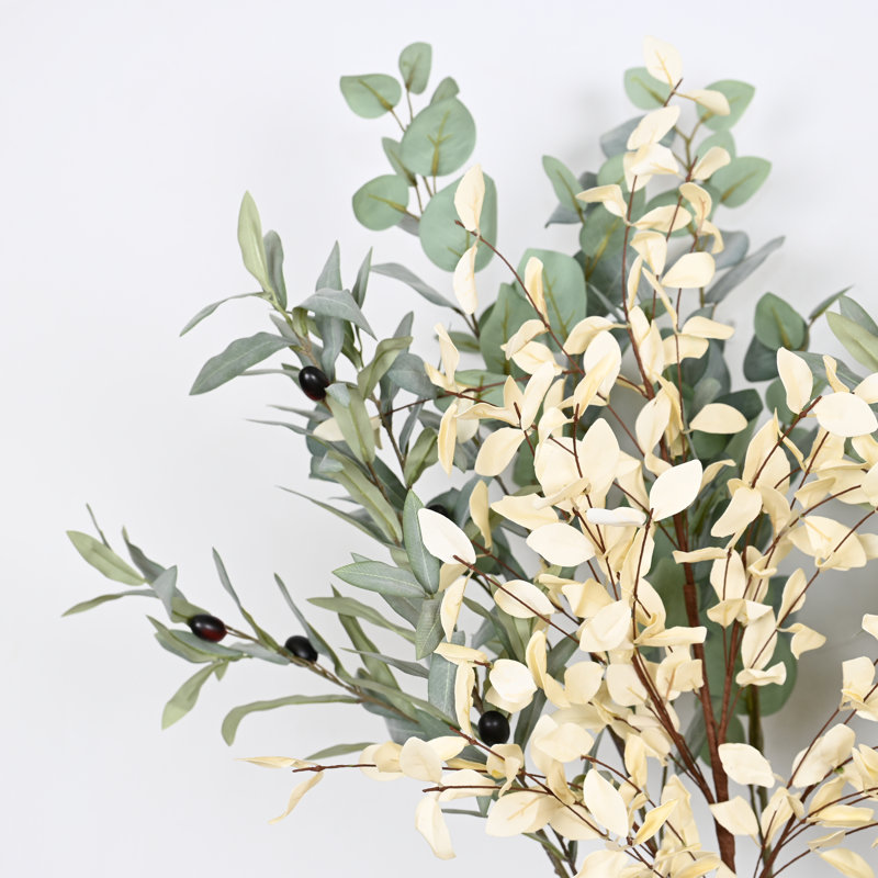 Branche d'eucalyptus artificiel 36 po 36 po