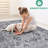 5x7 Grey/blue/ Entryway Carpet - Non-shedding, Stain , Withstands Wear And Tear Rug Heavy Use-1005093044