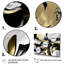 Golden Wave Reflections II - Art mural encadré abstrait-87362699-87362695