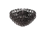 Giogali Ceiling Lamp 80 Crystal Smoky Glossy Chrome E26 Ul 1