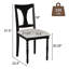 Ensemble de 6 chaises de salle à manger en bois-1238207161